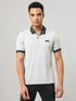 Men Solid Slim Fit Polo Sports T-shirt with MATPIQ