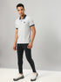 Men Solid Slim Fit Polo Sports T-shirt with MATPIQ