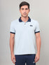 Men Solid Slim Fit Polo Sports T-shirt with MATPIQ