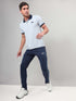 Men Solid Slim Fit Polo Sports T-shirt with MATPIQ