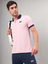Men Solid Slim Fit Polo Sports T-shirt with MATPIQ (Pack of 2)