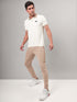 Men Solid Slim Fit Polo Sports T-shirt with MATPIQ