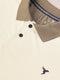 Men Colorblock Slim Fit Polo Sports T-shirt with DOUBLE COOL