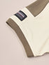 Men Colorblock Slim Fit Polo Sports T-shirt with DOUBLE COOL