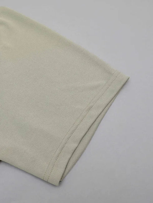 Men Printed Slim Fit Crew Neck T-shirt with TECHNO COOL+