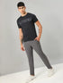 Men Printed Slim Fit Crew Neck T-shirt with TECHNO COOL+