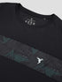 Men Printed Slim Fit Crew Neck T-shirt with TECHNO COOL+