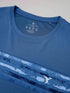 Men Printed Slim Fit Crew Neck T-shirt with TECHNO COOL+