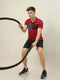 Men Colorblock Slim Fit Polo T-shirt with TECHNO COOL+