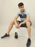 Men Colorblock Slim Fit Polo T-shirt with TECHNO COOL+
