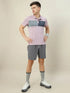 Men Colorblock Slim Fit Polo T-shirt with TECHNO COOL+
