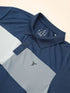 Men Colorblock Slim Fit Polo T-shirt with TECHNO COOL+