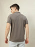 Men Colorblock Slim Fit Polo T-shirt with TECHNO COOL+