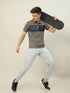 Men Colorblock Slim Fit Polo T-shirt with TECHNO COOL+