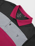 Men Colorblock Slim Fit Polo T-shirt with TECHNO COOL+
