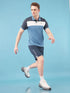 Men Colorblock Slim Fit Polo T-shirt with TECHNO COOL+