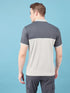 Men Colorblock Slim Fit Polo T-shirt with TECHNO COOL+
