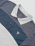 Men Colorblock Slim Fit Polo T-shirt with TECHNO COOL+