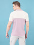 Men Colorblock Slim Fit Polo T-shirt with TECHNO COOL+