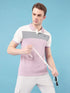 Men Colorblock Slim Fit Polo T-shirt with TECHNO COOL+