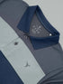 Men Colorblock Slim Fit Polo T-shirt with TECHNO COOL+