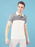 Men Colorblock Slim Fit Polo T-shirt with TECHNO COOL+