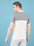 Men Colorblock Slim Fit Polo T-shirt with TECHNO COOL+