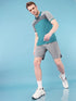 Men Colorblock Slim Fit Polo T-shirt with TECHNO COOL+