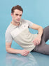 Men Colorblock Slim Fit Polo T-shirt with TECHNO COOL+