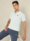 Men Self Design Regular Fit Combo of 2 Polo T-shirt