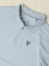 Men Self Design Regular Fit Polo T-shirt with MATPIQ