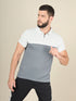 Men Colorblock Slim Fit Polo T-shirt with TECHNO COOL+ (Pack of 2)