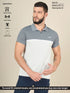 Men Colorblock Slim Fit Polo T-shirt with TECHNO COOL+ (Pack of 2)