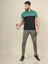 Men Colorblock Slim Fit Polo T-shirt with TECHNO COOL+