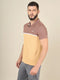 Men Colorblock Slim Fit Polo T-shirt with TECHNO COOL+