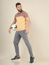 Men Colorblock Slim Fit Polo T-shirt with TECHNO COOL+