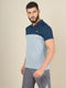 Men Colorblock Slim Fit Polo T-shirt with TECHNO COOL+
