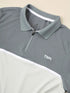 Men Colorblock Slim Fit Polo T-shirt with TECHNO COOL+