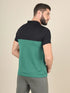 Men Colorblock Slim Fit Polo T-shirt with TECHNO COOL+