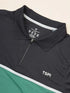 Men Colorblock Slim Fit Polo T-shirt with TECHNO COOL+