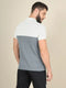 Men Colorblock Slim Fit Polo T-shirt with TECHNO COOL+