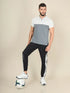 Men Colorblock Slim Fit Polo T-shirt with TECHNO COOL+