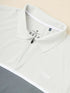 Men Colorblock Slim Fit Polo T-shirt with TECHNO COOL+