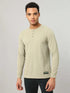 Men Self Design Slim Fit Henley Neck T-shirt with MATPIQ