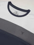 Men Colorblock Slim Fit Crew Neck T-shirt with MATPIQ