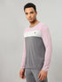 Men Colorblock Slim Fit Crew Neck T-shirt with MATPIQ
