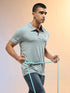 Men Solid Slim Fit Polo T-shirt with TECHNO COOL+