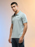 Men Solid Slim Fit Polo T-shirt with TECHNO COOL+