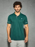 Men Solid Slim Fit Polo T-shirt with TECHNO COOL+