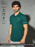 Men Solid Slim Fit Polo T-shirt with TECHNO COOL+